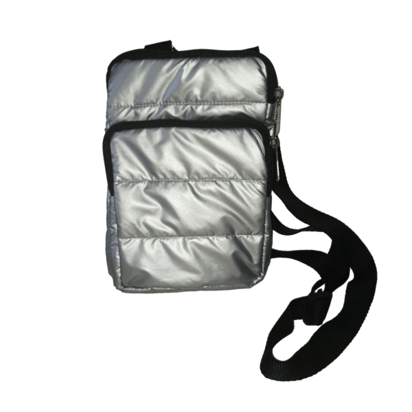 Mini Bandolera Matelasse Metalizado