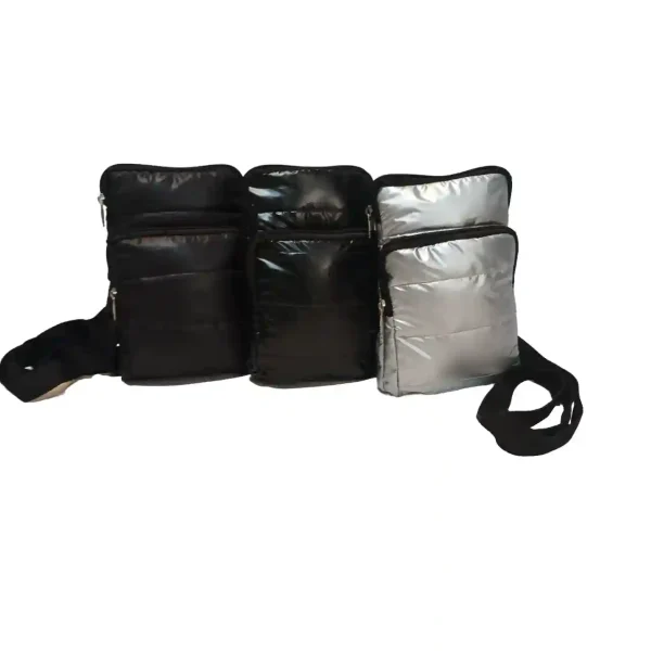 Mini Bandolera Matelasse Metalizado - Imagen 3