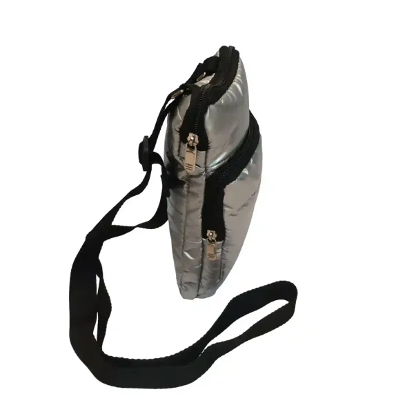 Mini Bandolera Matelasse Metalizado - Imagen 7