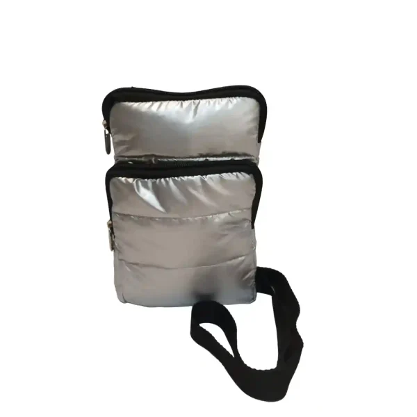 Mini Bandolera Matelasse Metalizado - Imagen 8