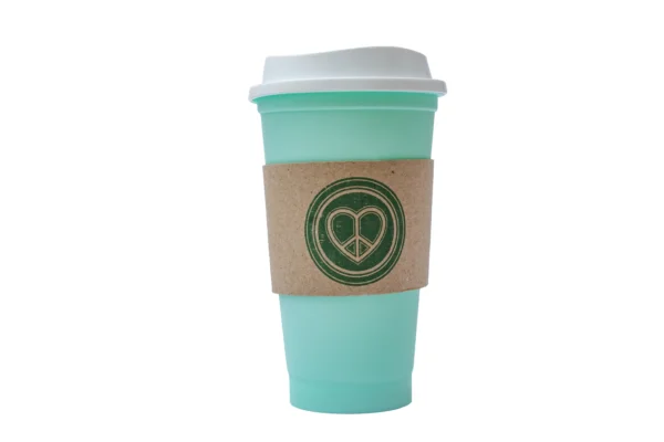 Vaso soft pastel con faja de carton - Imagen 3
