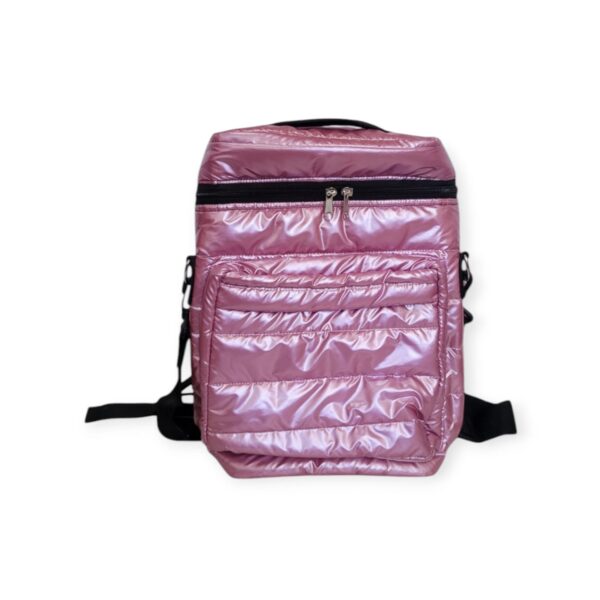 Mochila Matera Matelassé Metalizado. PREMIUM. - Imagen 8
