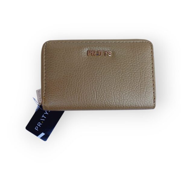 Billetera Mediana Simil Cuero Lisa - Imagen 4