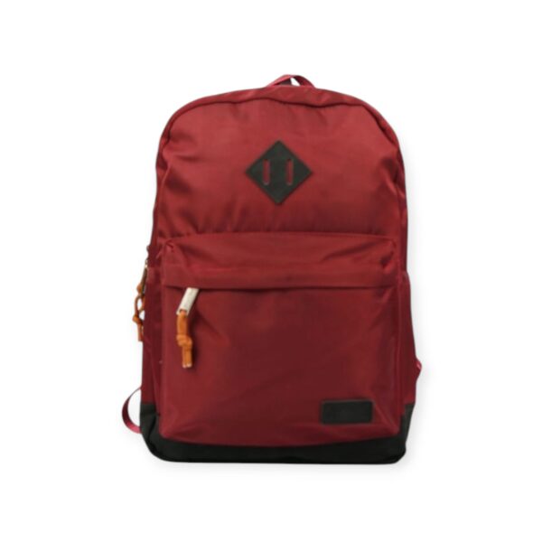 Mochila Con Semi Cuero - Imagen 3