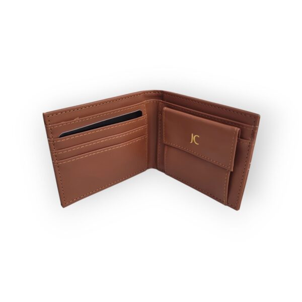 Billetera Hombre JC Detalle Costura. - Imagen 2
