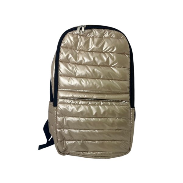 Mochila Max Matelassé Metalizado. - Imagen 3