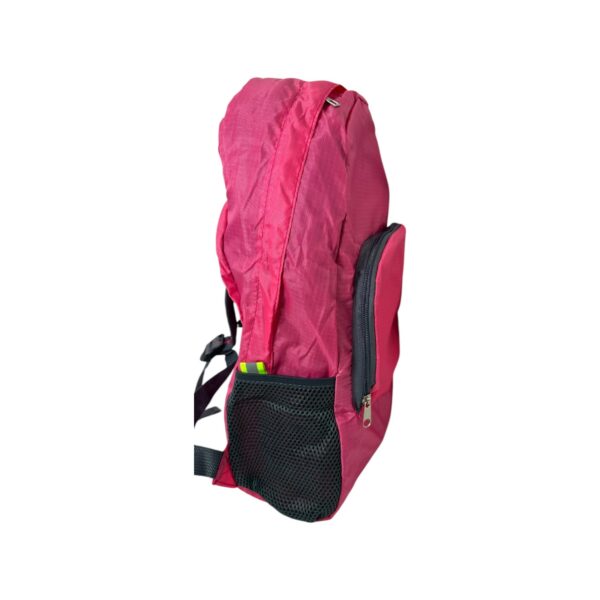 Mochila Plegable Lisa Unicolor. - Imagen 3