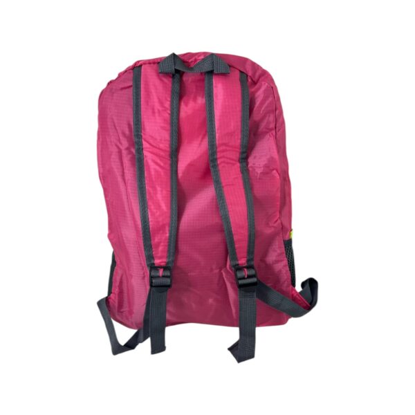 Mochila Plegable Lisa Unicolor. - Imagen 4