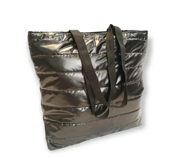 Bolso playero metalizado - Imagen 2