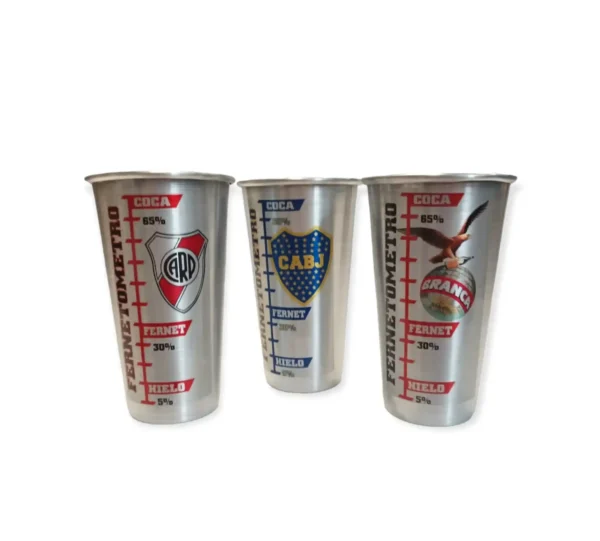Vaso aluminio