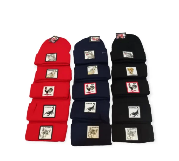 Gorro Rocky con parche animales - Imagen 2