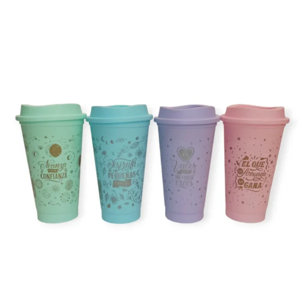 Vaso soft deco frases
