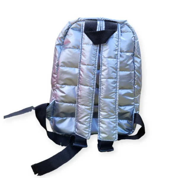 Mochila urbana matelasse metalizado - Imagen 4