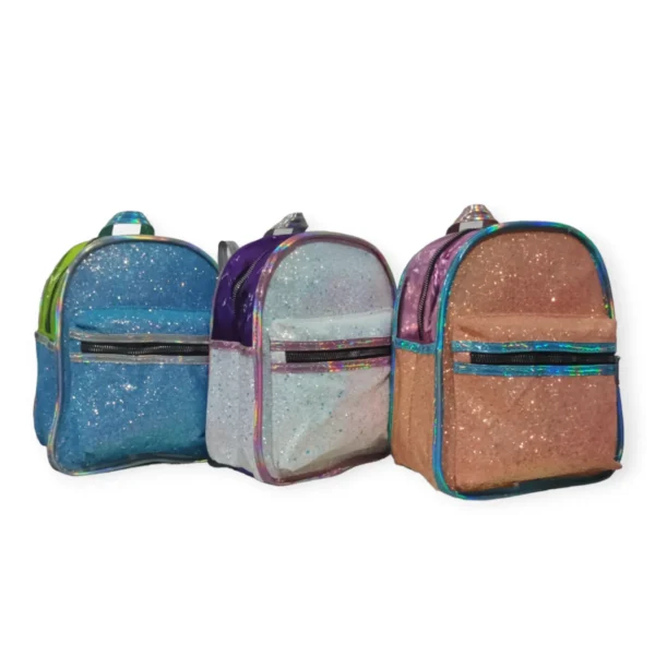 Mochila con brillo