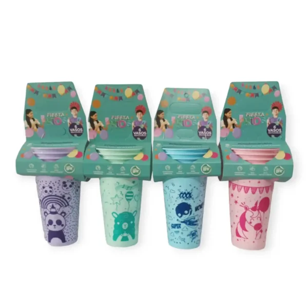 Vaso Econo Fiesta Infantil x 6u.