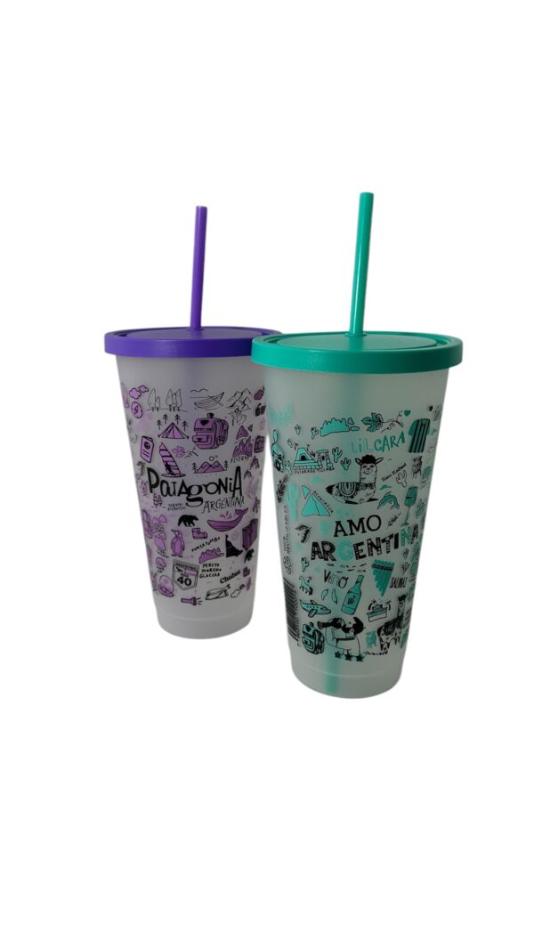 Vaso XL Fiesta con Sorbete. - Imagen 3
