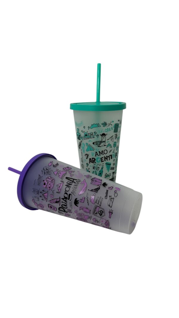 Vaso XL Fiesta con Sorbete. - Imagen 2
