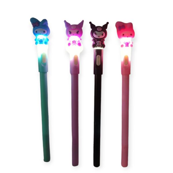 Lapicera Kuromi con luz - Imagen 2