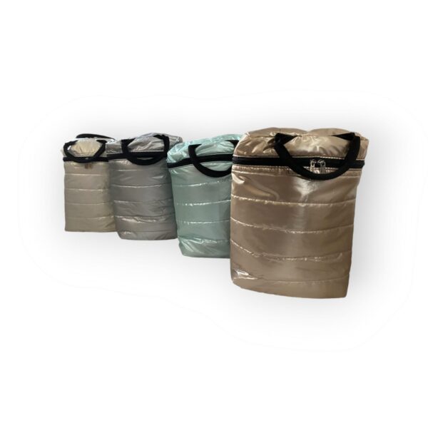Mochila Matera Matelassé Metalizada - SALE - Imagen 6