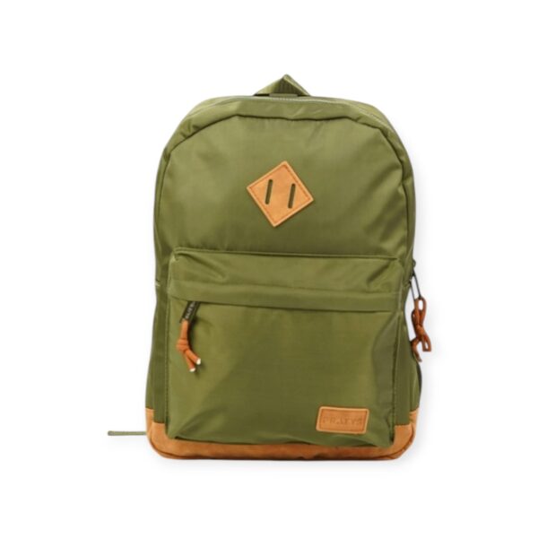 Mochila Con Semi Cuero - Imagen 2