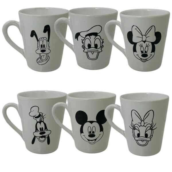 Taza cerámica blanca