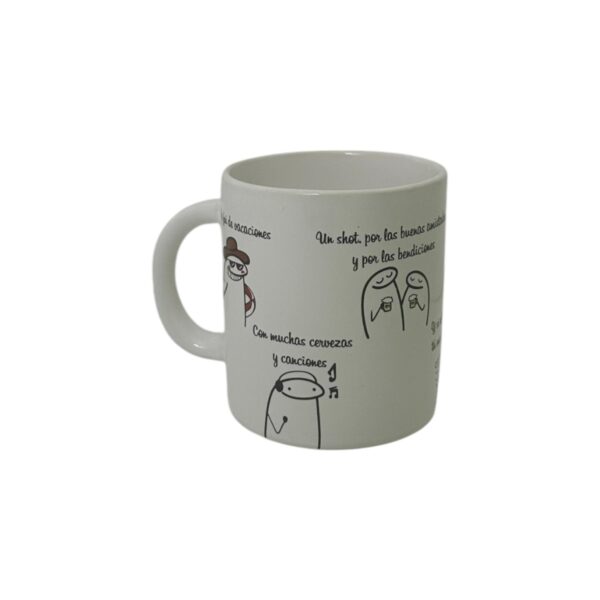 Taza cerámica blanca - Imagen 9