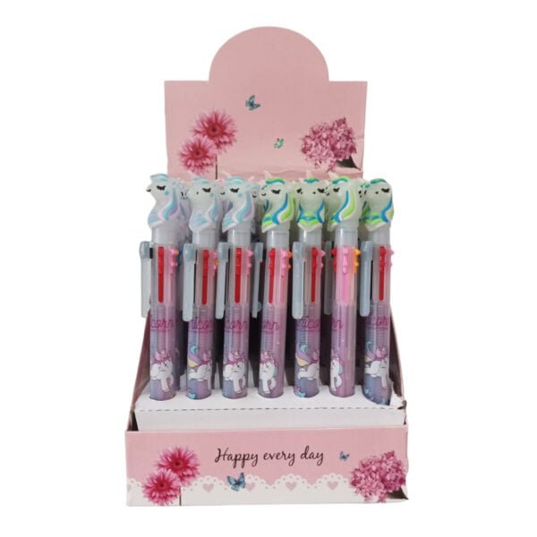 Lapicera Unicornio 6 colores