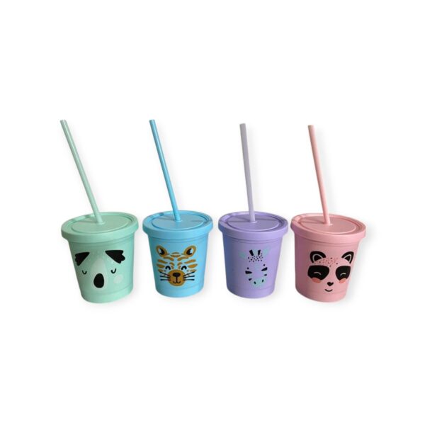 Vaso Soft Mini con Sorbete INFANTIL. Con Animalitos